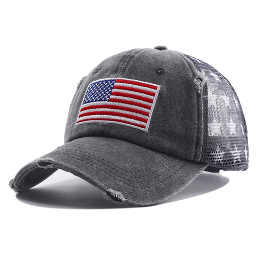 Fashion Breathable Mesh Duck Tongue Cap