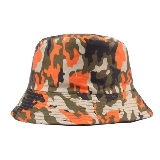 Casual Camouflage Double-Sided Fisherman Hat