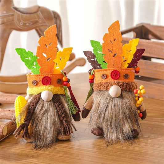 Indian Chief Rudolph Doll Decoration Ornaments