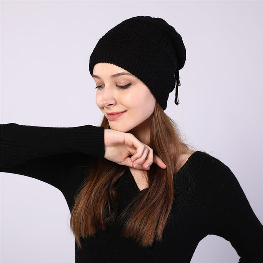 Dual Purpose Knitted Neck Warmer Beanie