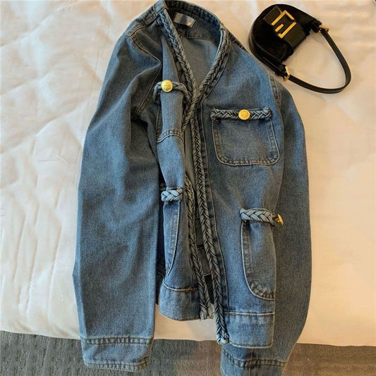 Fashion Retro Loose Denim Jacket