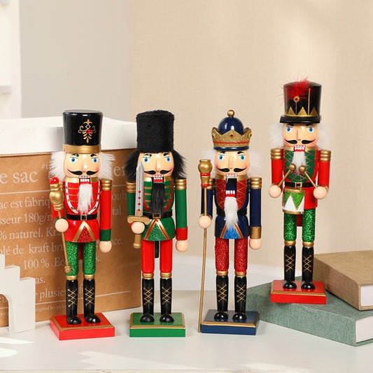 38CM Nutcracker Soldier Christmas Decorations Ornaments